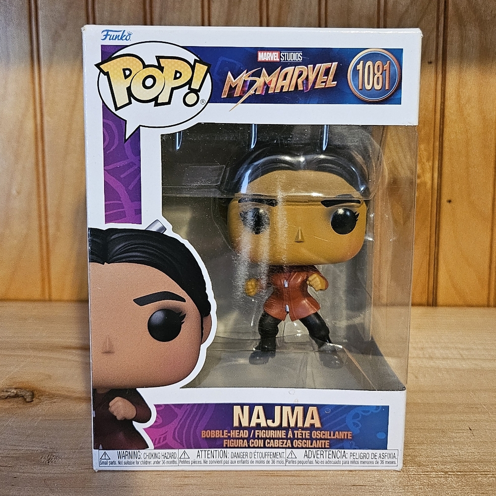 Funko POP! Marvel Studios Ms Marvel Najma #1081 Bobblehead